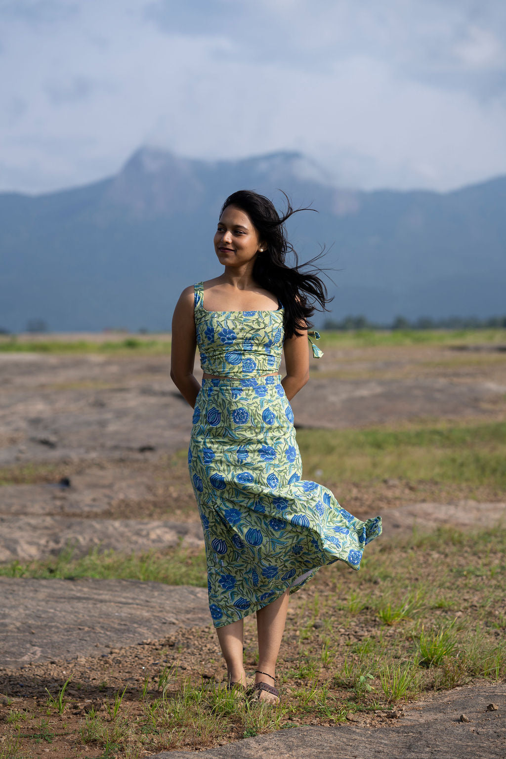 Getaway Mermaid Skirt Co-ord Set