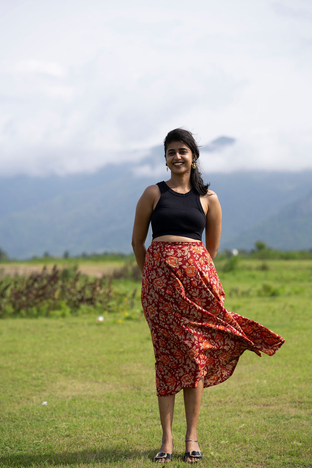 Shaam Flared Skirt
