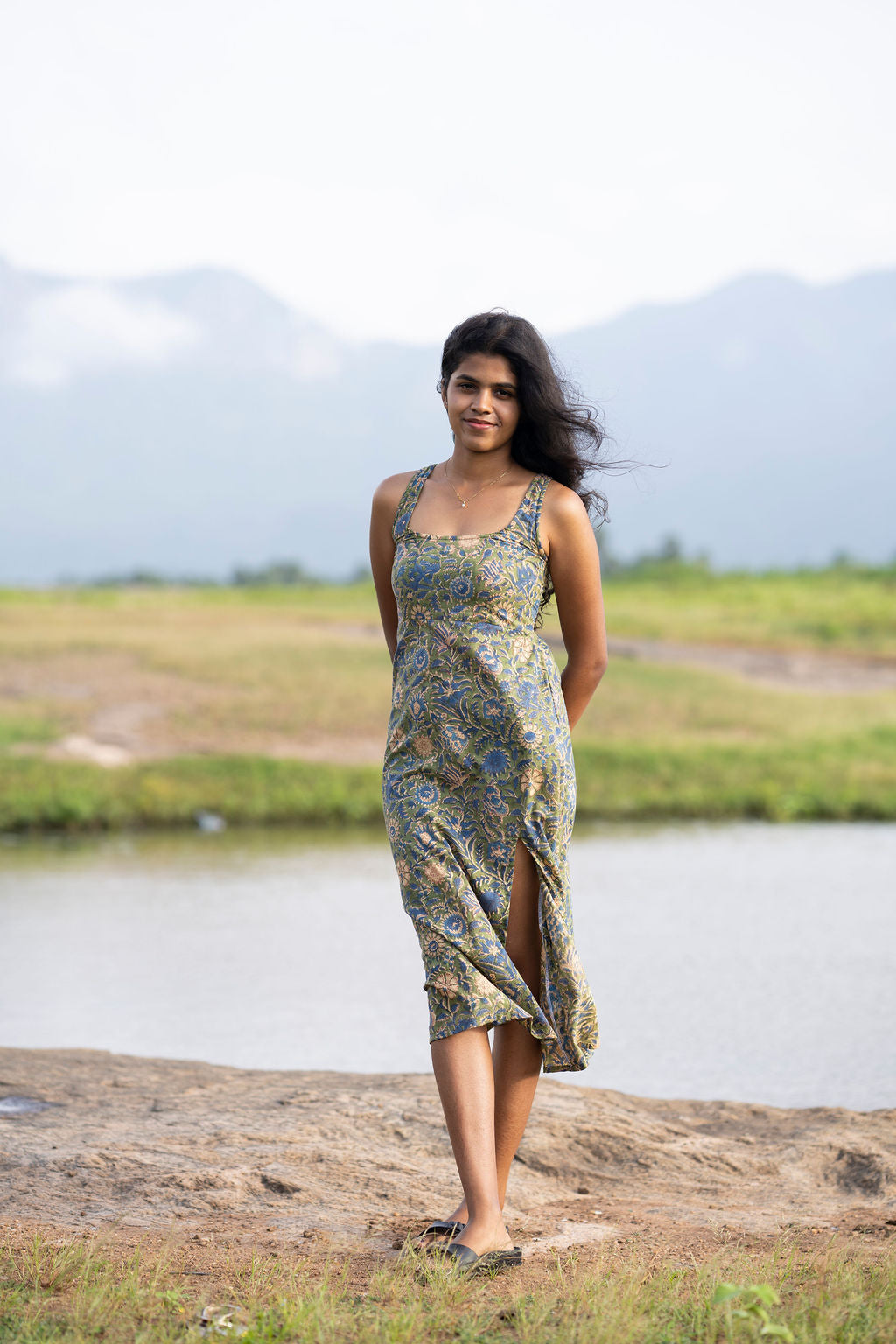 Thendral Slit Dress