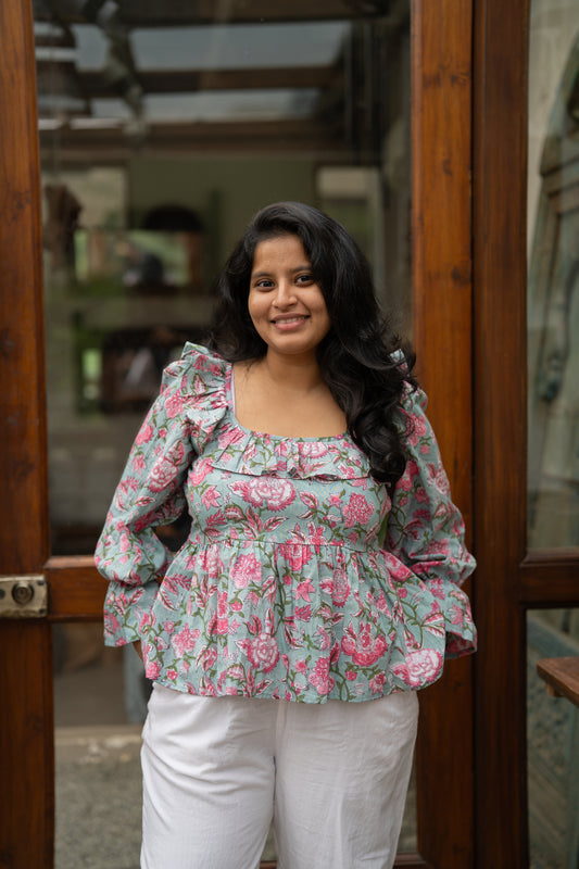 Amla Long Sleeved Top(L,XL,XXL)