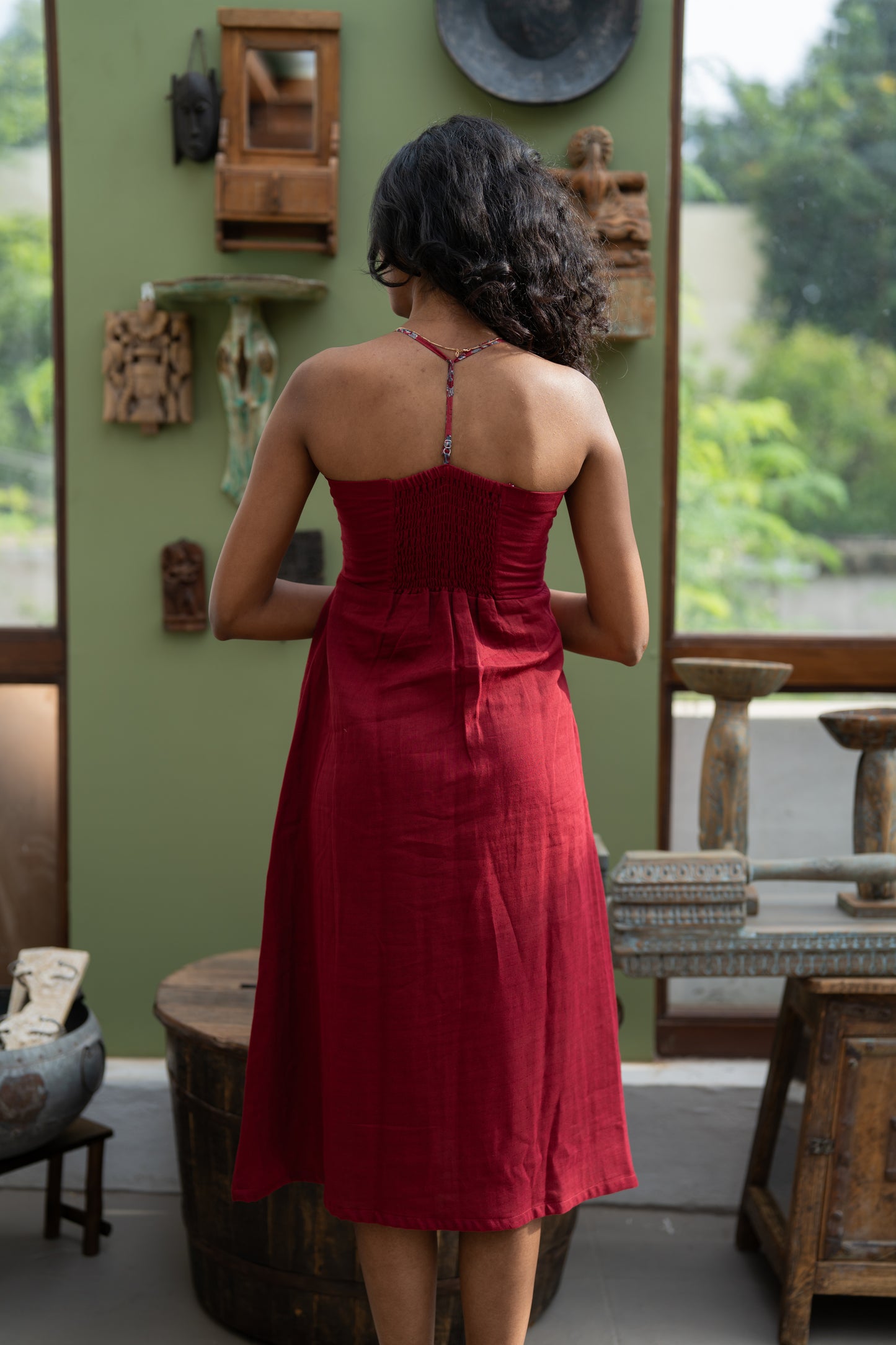 Imli Chutney Halter Neck Dress (XS-XXL)