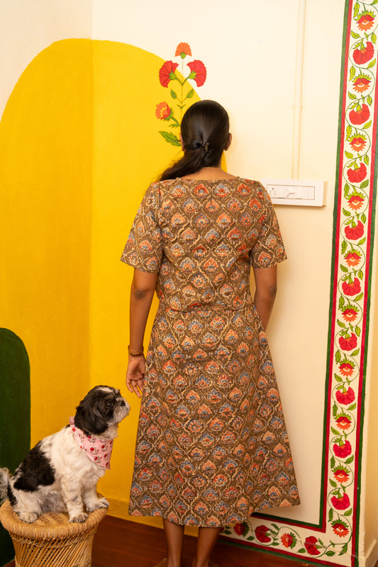 Lakshu Handblock Co-ord Set (S,M)