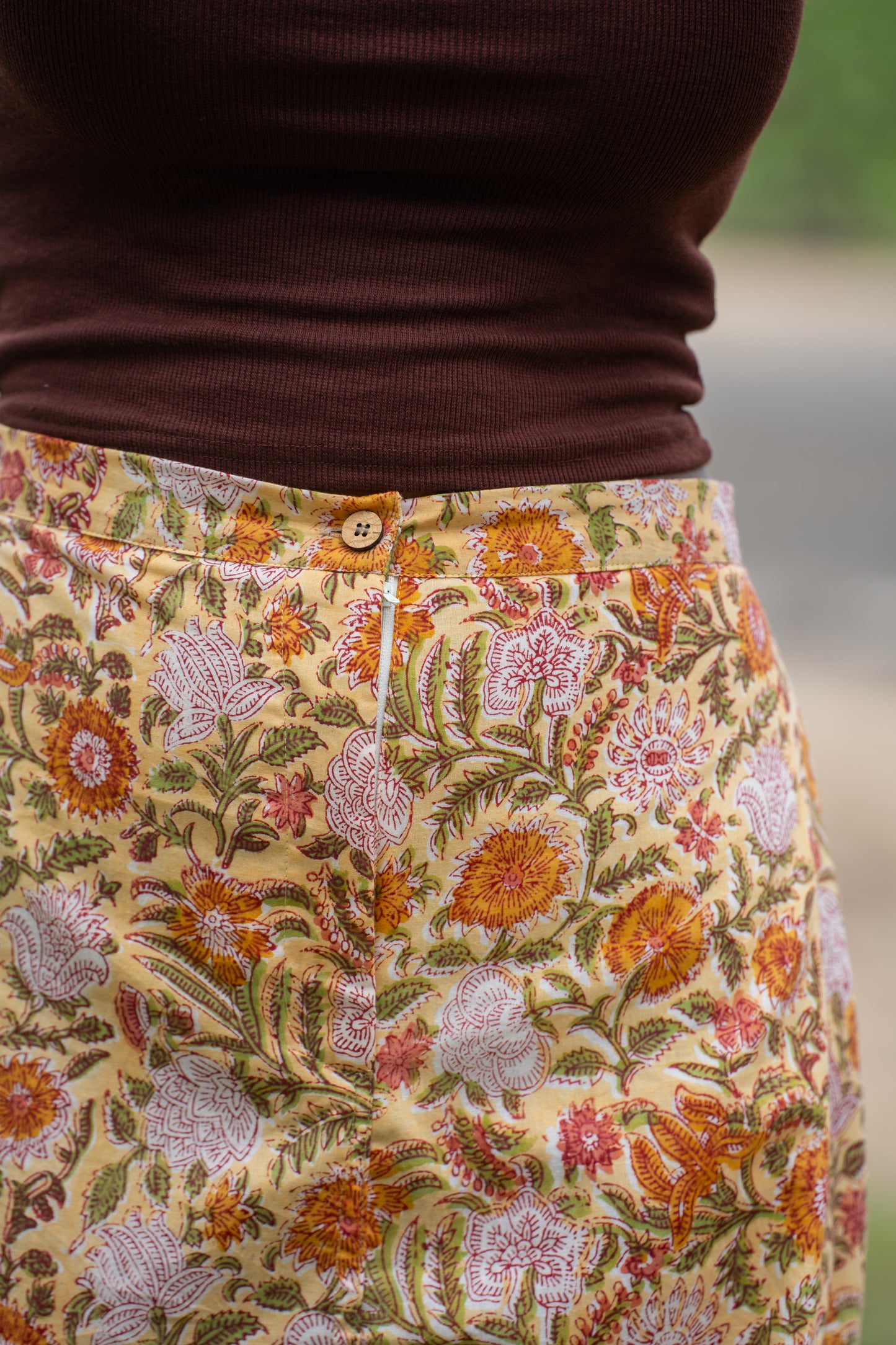 Tanlines Front Slit Skirt(S ONLY)
