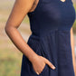 Baarish Halter Neck Dress