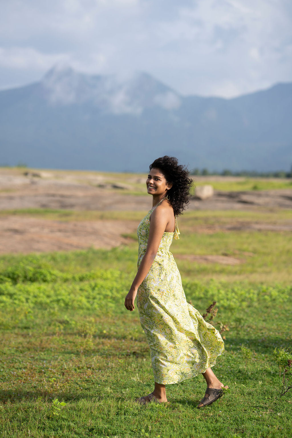 Thottam Long Dress