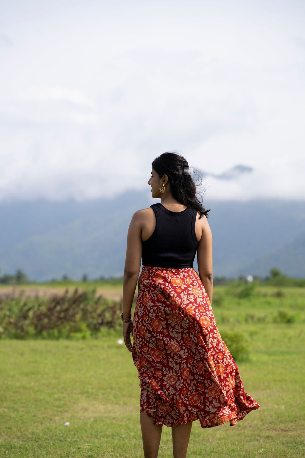 Shaam Flared Skirt