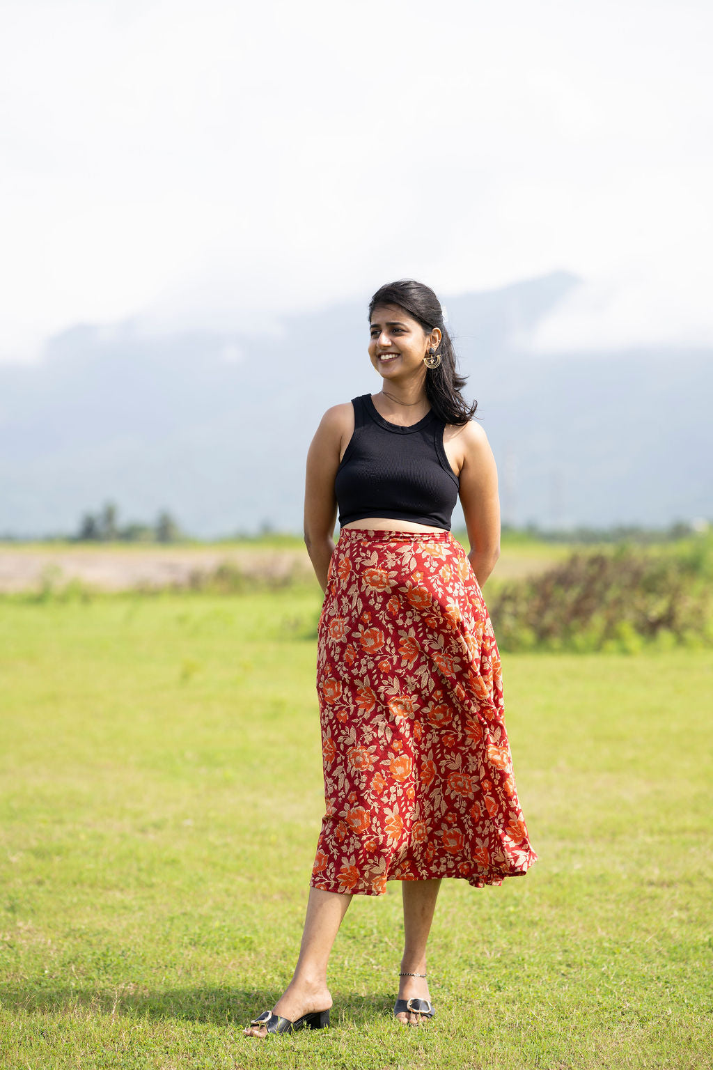 Shaam Flared Skirt