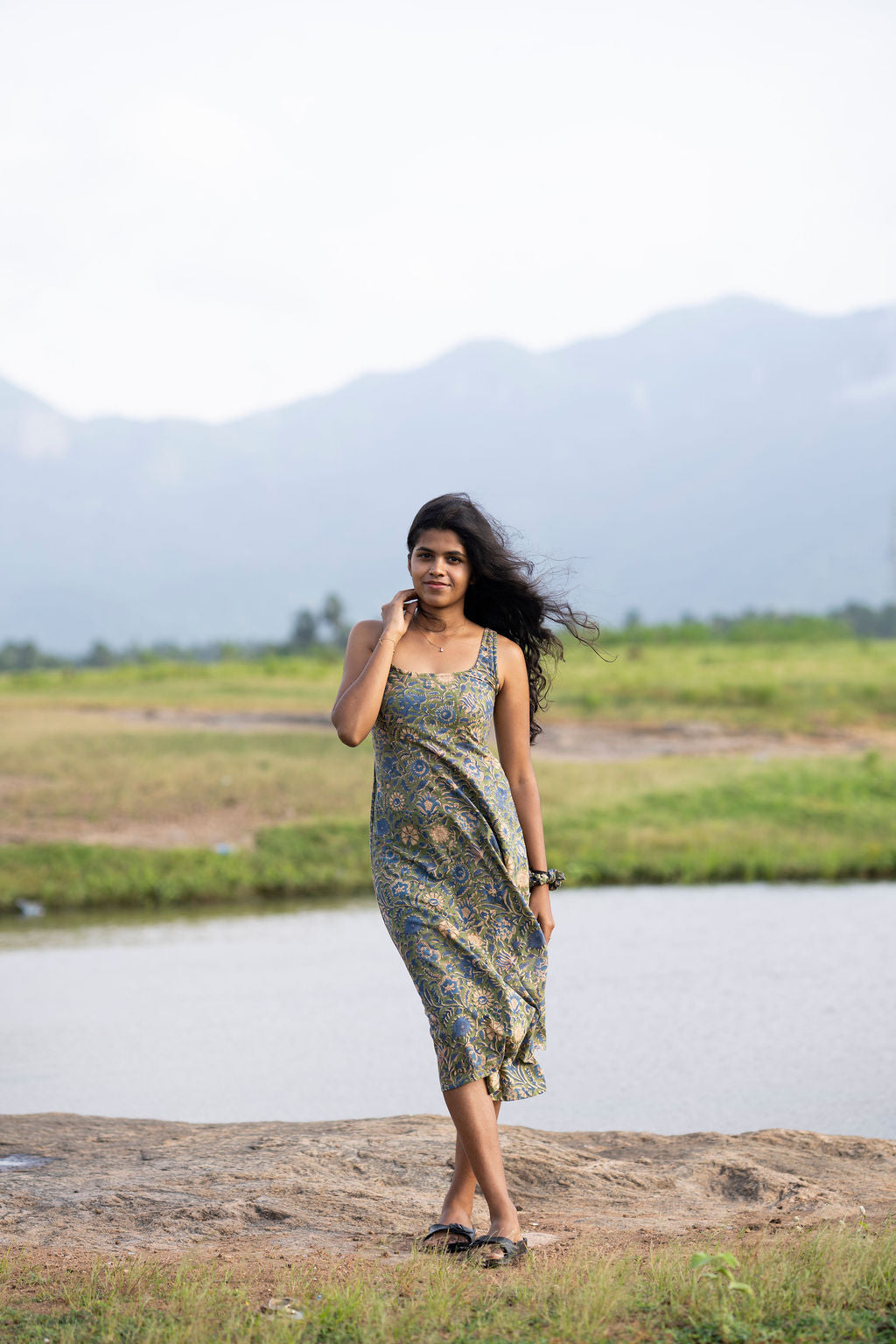 Thendral Slit Dress