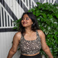 Disco Printed Crop Top (XS,S,M,L,XL)