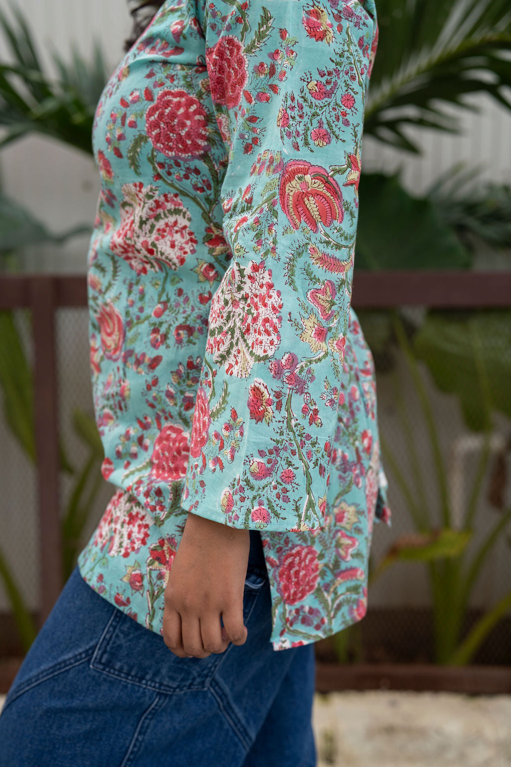 Rock N Roll Sleeved Kurti (M,XL)