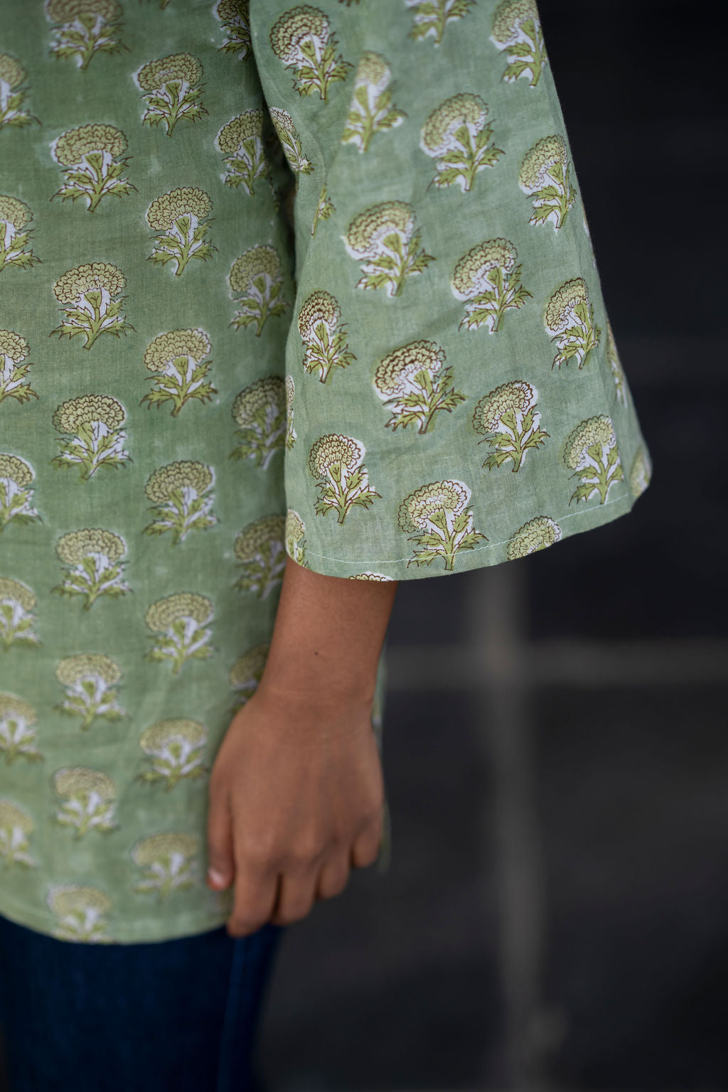 Mojito Sleeved Kurti (M,L)