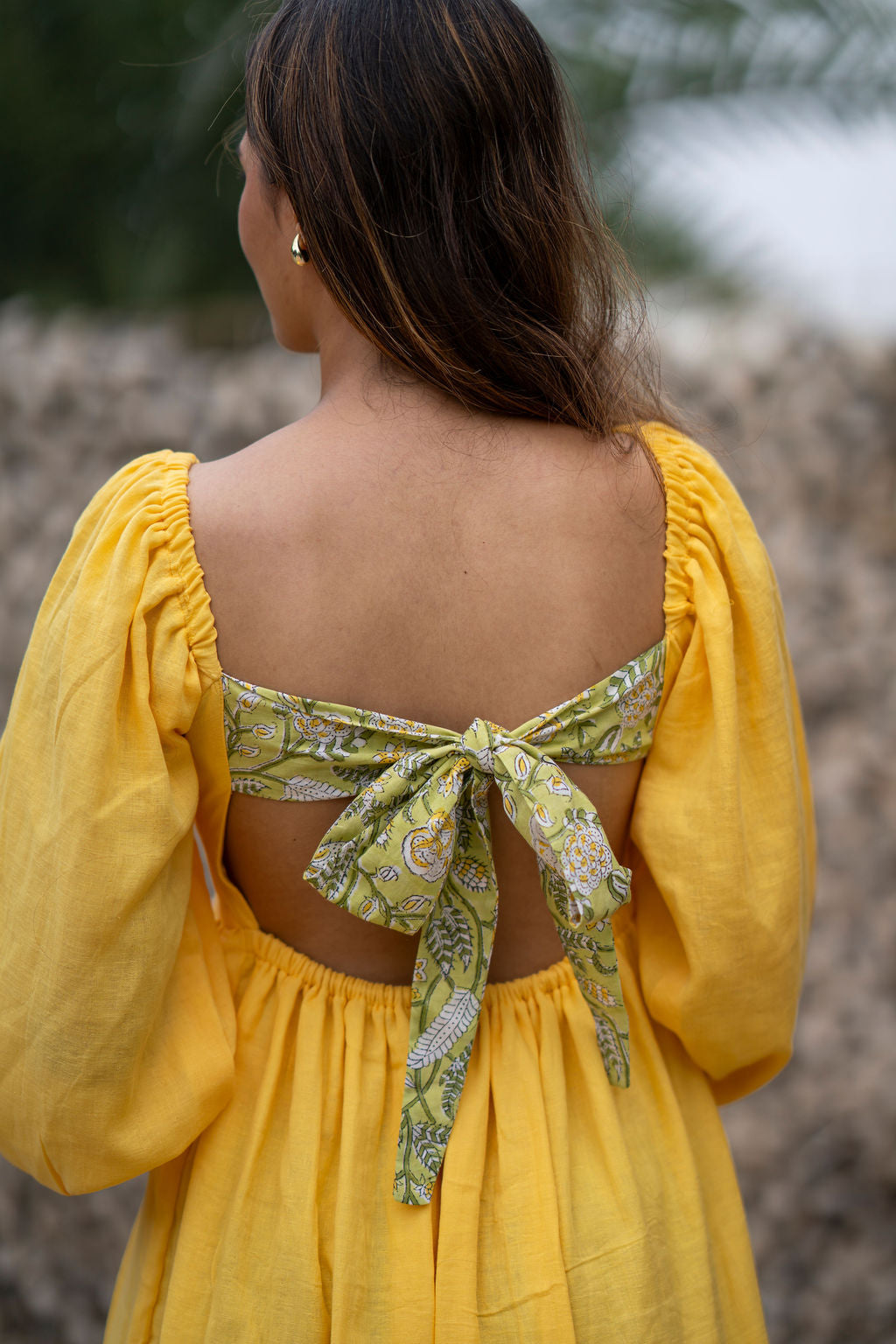 Pina Colada Styled Back Dress (XS,S,M,L,XL,XXL)
