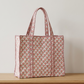Handblock Quilted Tote Bags
