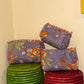 Handblock Quilted Travel Pouches- Set of 3