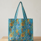Handblock Quilted Tote Bags