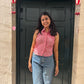 Center Shock Halter Neck Top (XS,S,M,L)