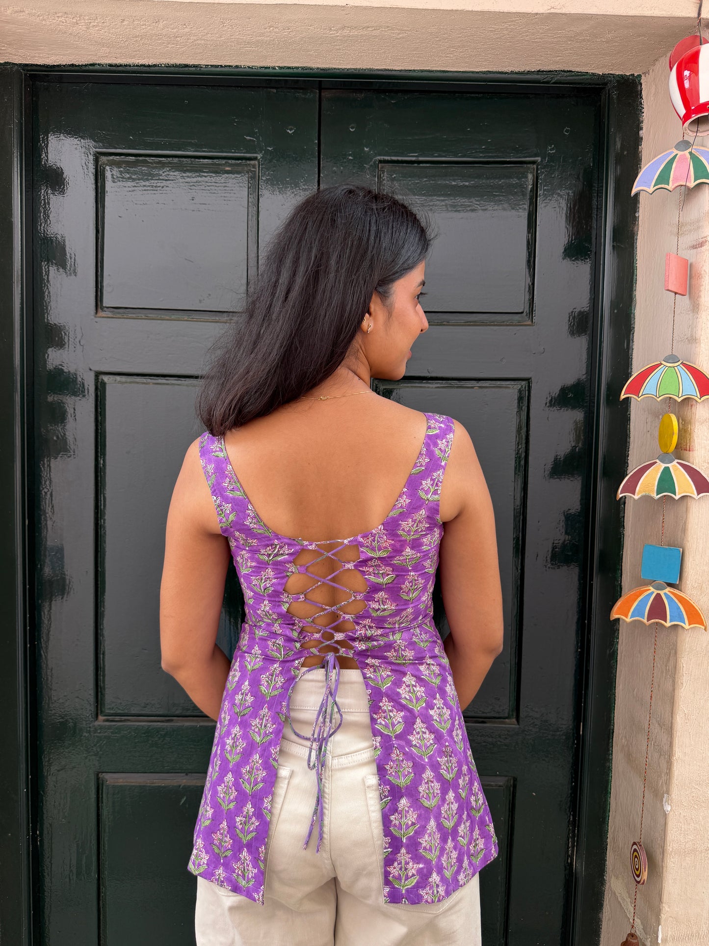 Vadamalli Corset Kurti (XS,M,L,XXL)