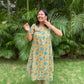 Flowerpot Kurta Pant Set(M ONLY)