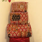 Handblock Quilted Travel Pouches- Set of 3