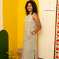 Allu Handblock A-Line Dress (XL,XXL)
