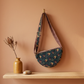 Handblock Quilted Sling Bag