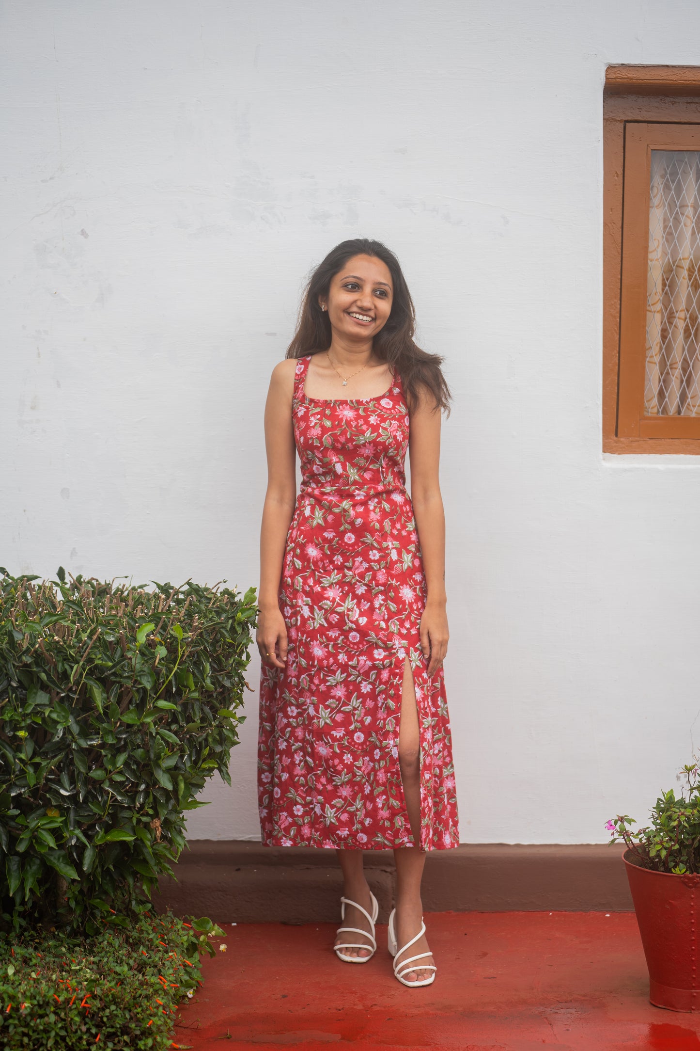 Midi Dress for Beach Vacation