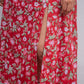 dress with slit