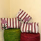Handblock Quilted Travel Pouches- Set of 3