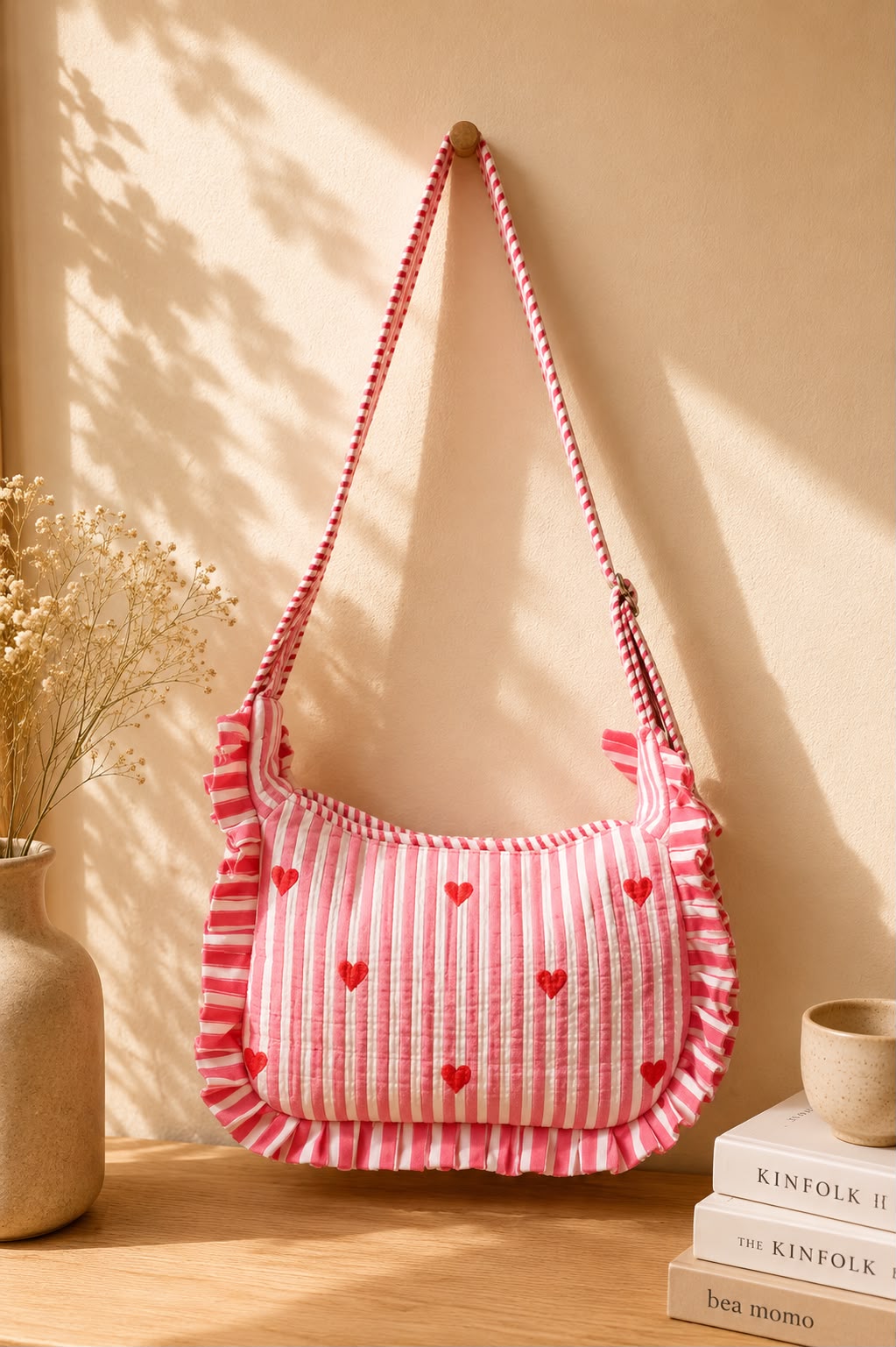 Quilted Handblock Sling bags