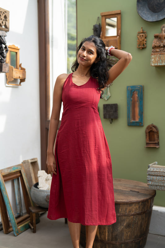 Imli Chutney Halter Neck Dress (XS-XXL)