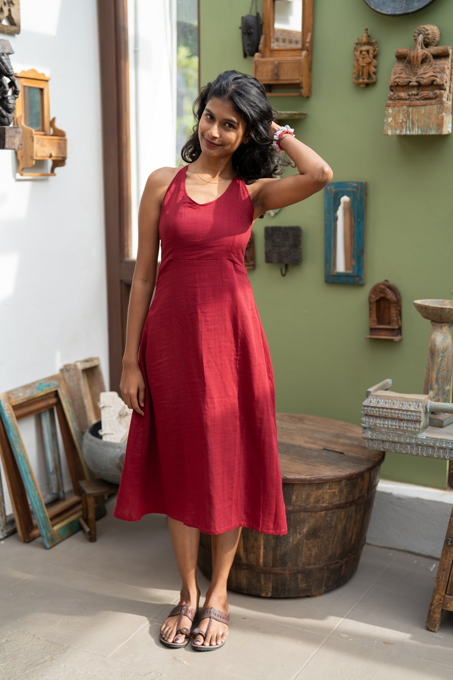 Imli Chutney Halter Neck Dress (XS-XXL)