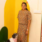 Lakshu Handblock Co-ord Set (S,M)