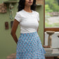 Lemon Tea Frilled Skort