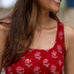 Red Lips Crop Top (XS,S)