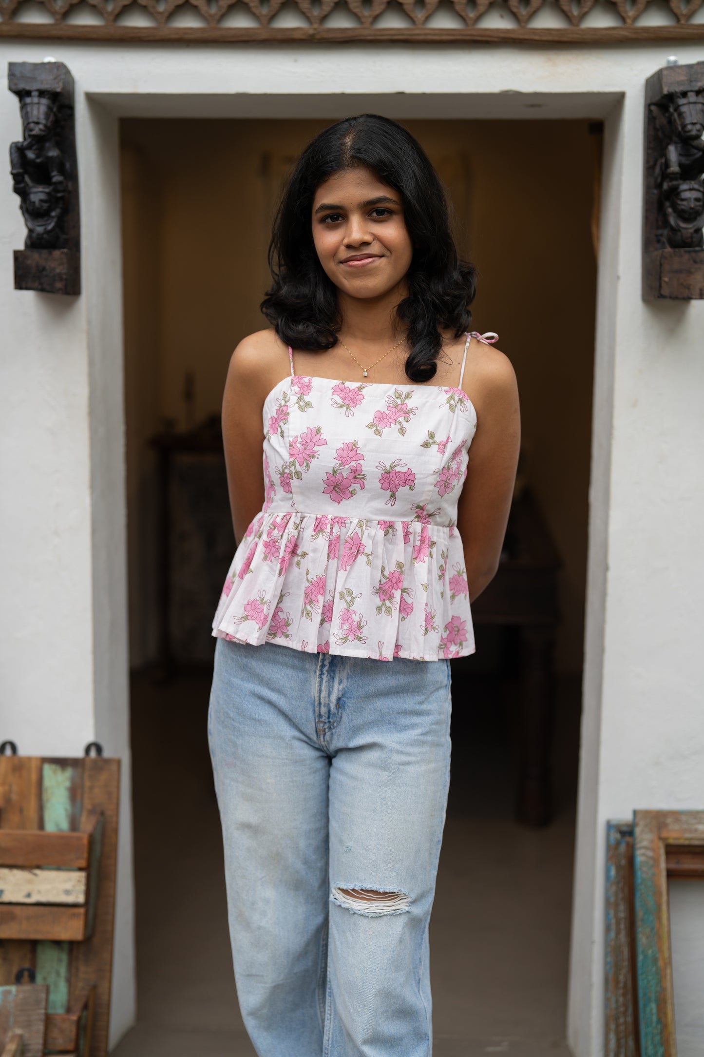 Chhas Tie-up Top(M,L,XL,XXL)