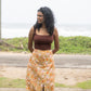 Tanlines Front Slit Skirt(S ONLY)