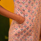 Tassu Handblock A-line Dress(XXL only)