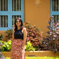 handblock skirt